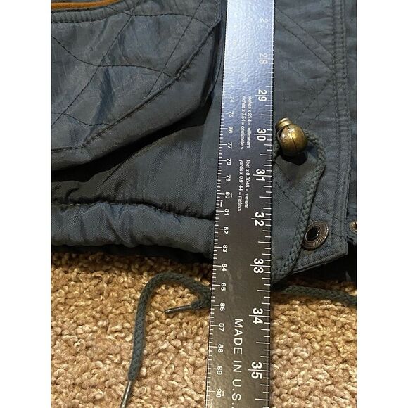 Vintage Julia Michaels Ski Jacket Winter Coat Hood Fur Trim Floral Y2K 90s - Picture 14 of 16